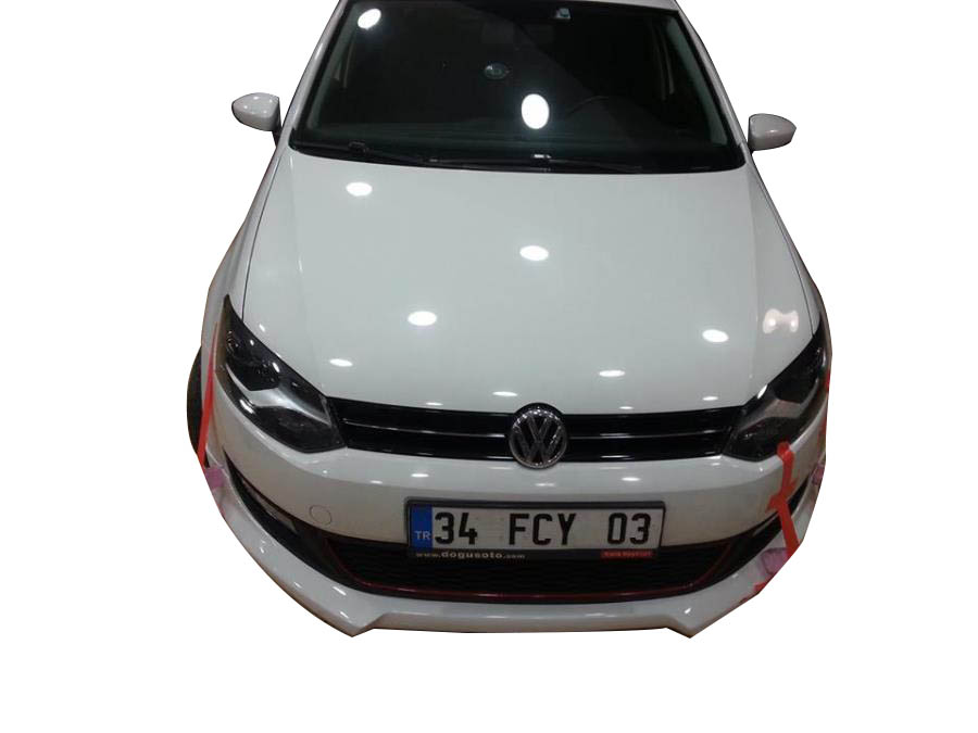 Volkswagen Polo (2010-2014) Makyajsız Ön Tampon Ek (Plastik) - Görsel 2