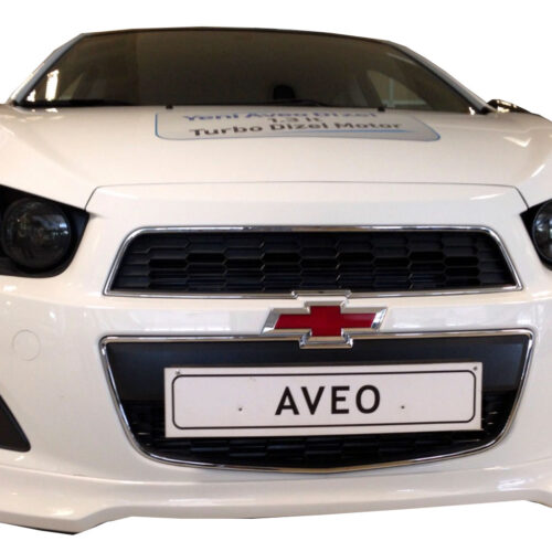 Chevrolet Aveo HB – Sedan Uyumlu 2012 Sonrası Ön Tampon Ek (Plastik)