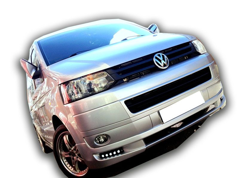 Volkswagen Transporter T5 (2010 - 2016) Ön Tampon Ek (Plastik)