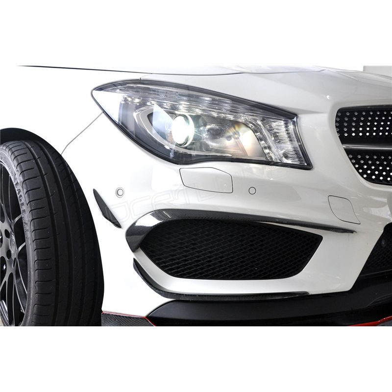 Mercedes CLA Serisi AMG W117 (2012-2015) Ön Tampon Kaşları (6 Parça) - Görsel 2