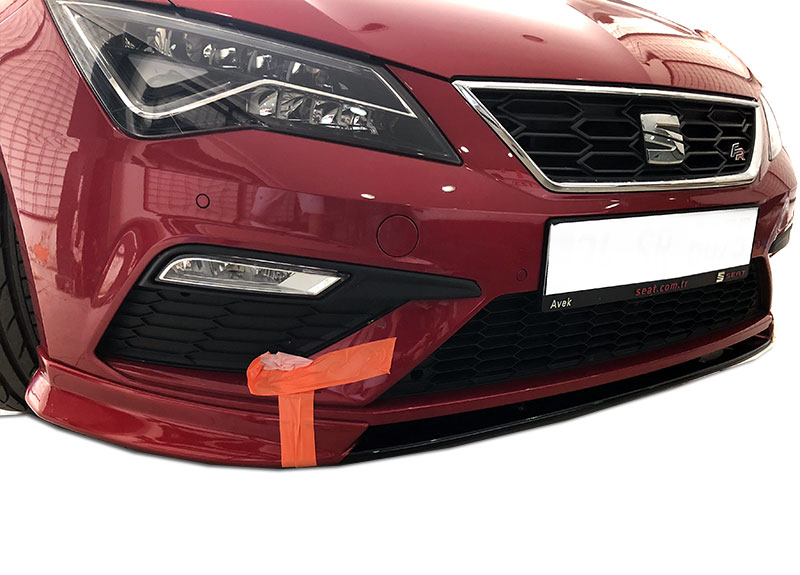 Seat Leon (2017-2019) FR - Style - Xcellence Uyumlu Custom Ön Ek (Plastik) - Görsel 2