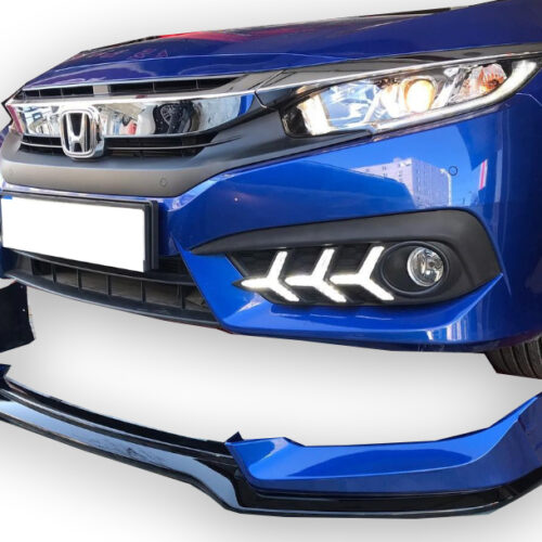 Honda Civic FC5 Sedan (2015-2018) Mugen Ön Tampon Eki (Plastik)