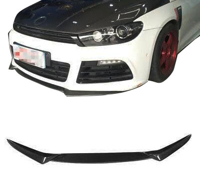 Volkswagen Scirocco R Line Tampon Uyumlu 3 Parça Ön Lip (Plastik) - Görsel 2