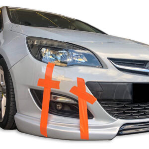 Opel Astra J HB Sedan Makyajlı Ön Tampon Eki (Plastik)