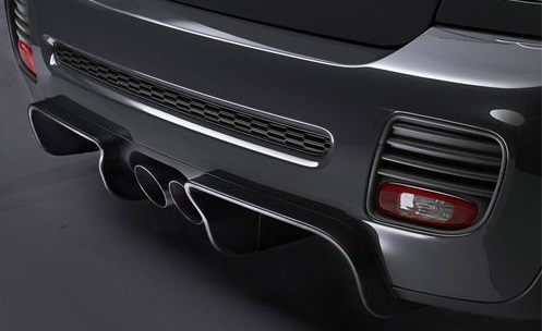 Mini Cooper Gp2 (R56 R57 R58) Arka Tampon Difüzör (Plastik) - Görsel 4