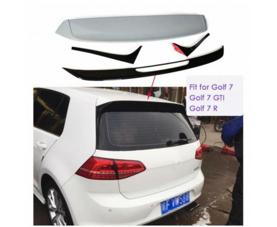 Volkswagen Golf 7 - 7.5 (2012 Sonrası) GTI Spoiler 4 Parça (Plastik)
