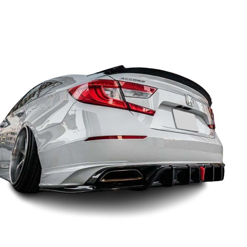 Honda Accord ( 2021 – 2023 ) Difüzör , Kenar Flaplar , Alt Lip ve Led Lambası (Plastik)