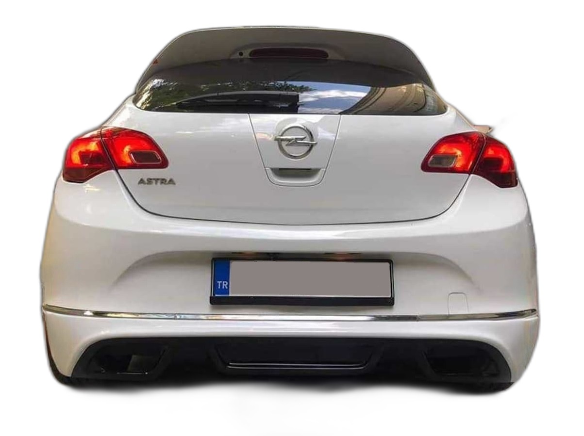 Opel Astra J Makyajlı (2013 - 2015) Custom Style Arka Ek (Plastik) - Görsel 3