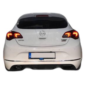 Opel Astra J Makyajlı (2013 - 2015) Custom Style Arka Ek (Plastik)