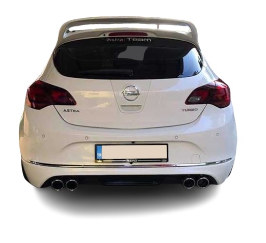 Opel Astra J Makyajlı (2013 - 2015) Custom Style Arka Ek (Plastik) - Görsel 2