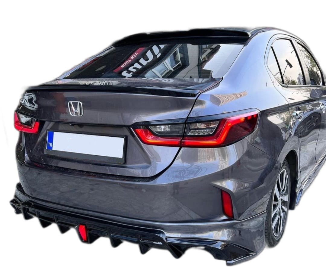 Honda City (2021 - 2023) Yofer Style Arka Ek ve Led (Plastik) - Görsel 2