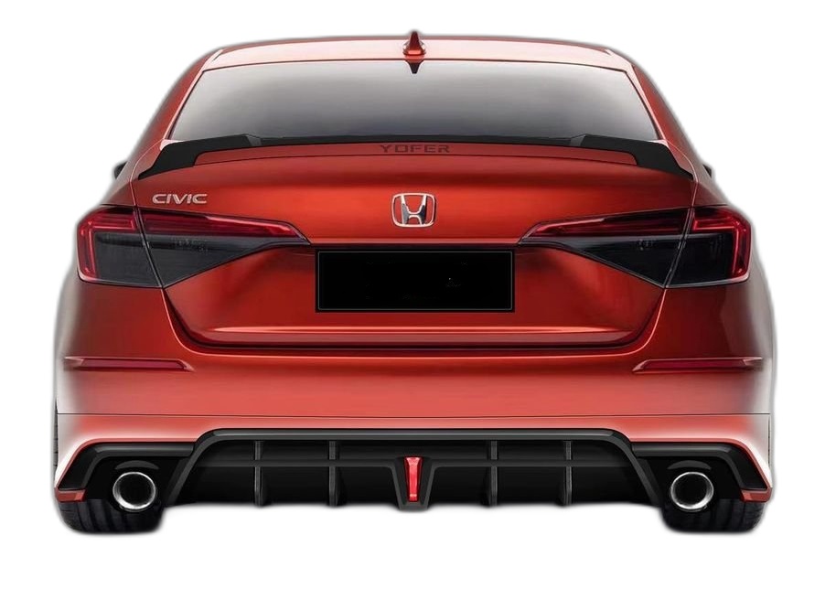 Honda Civic Fe (2021 - 2023) Yofer Style Arka Ek (Plastik)