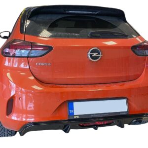 Opel Corsa F (2020-2023) Custom Style Difüzör (Plastik)