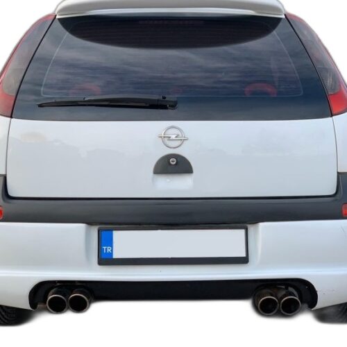 Opel Corsa C (2004 – 2006)  Arka Tampon – Eki (Plastik)