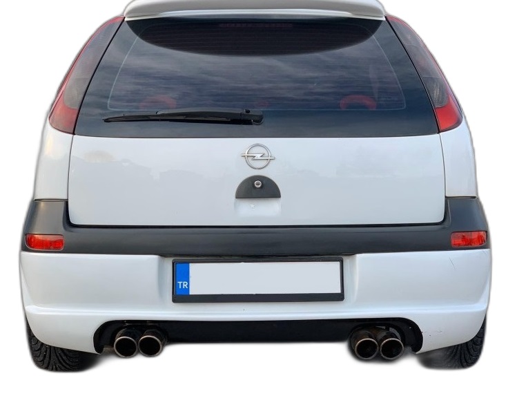 Opel Corsa C (2004 - 2006) Arka Tampon - Eki (Plastik)