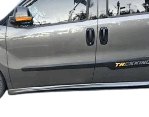 Fiat Doblo D3 D4 (2010 - 2021) Yan Marşpiyel Seti (Plastik)
