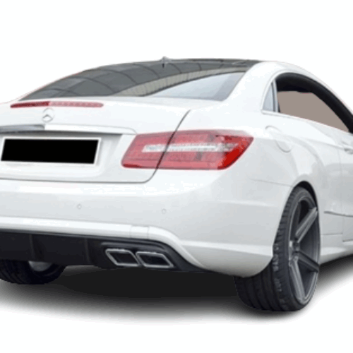 Mercedes E Serisi W207 (Coupe) Kasa Difüzör (Plastik)