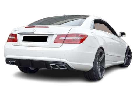 Mercedes E Serisi W207 (Coupe) Kasa Difüzör (Plastik)