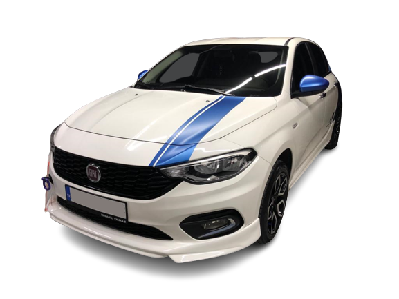 Fiat Egea HB Sedan Uyumlu (2015 - 2021) Abt Ön Tampon Ek (Plastik) - Görsel 5