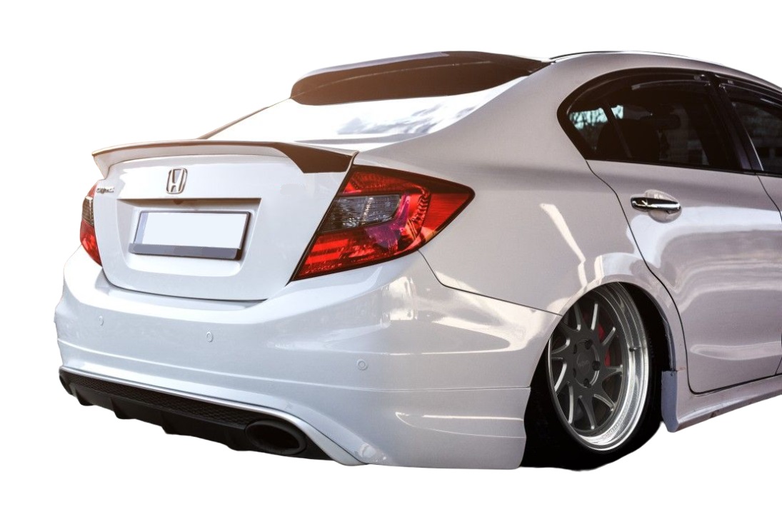 Honda Civic Fb7 (2012 - 20016) Usa Style Spoiler (Plastik)