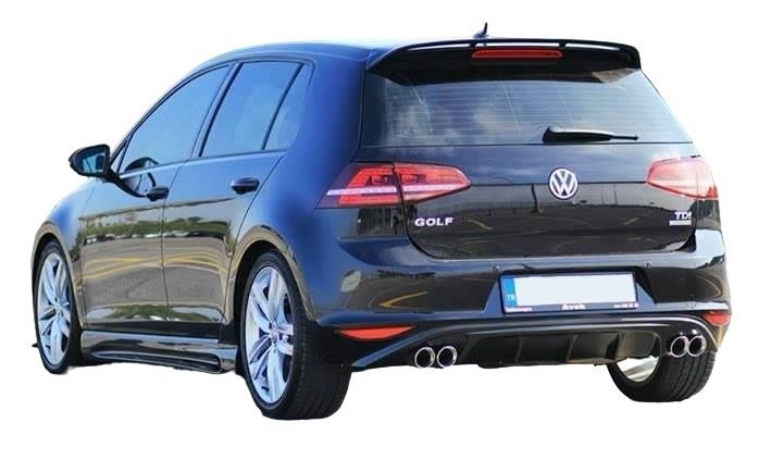Volkswagen Golf 7 7,5 (2012 - 2020) Sportline Style Spoiler (Plastik) - Görsel 3