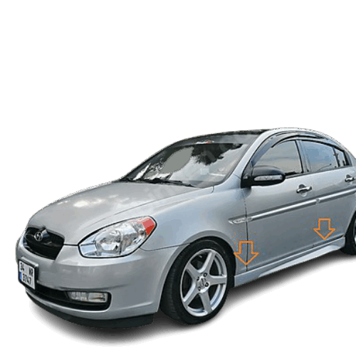 Hyundai Era (2006 – 2012)  Marşpiyel Seti (Plastik)