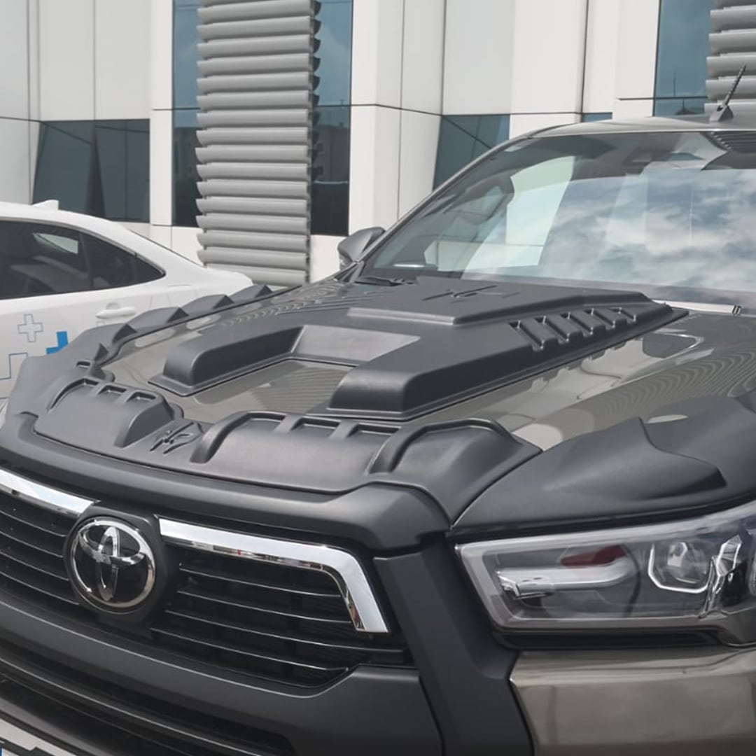 Toyota Hilux 2021- Yılı ve Sonrası Uyumlu Ön Kaput Scoop - Görsel 7