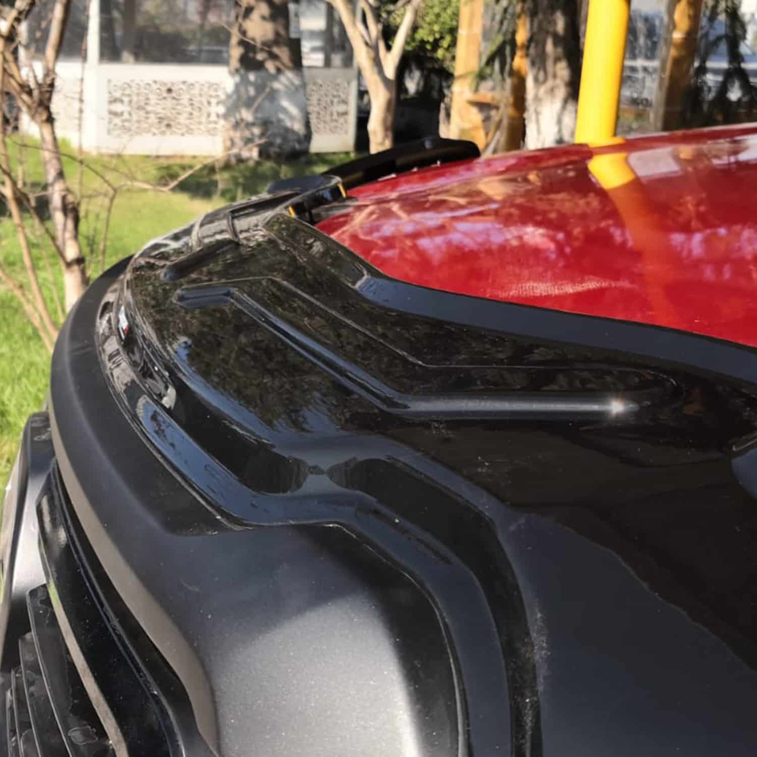 Toyota Hilux 2021- Yılı ve Sonrası Uyumlu Yarasa Kaput Rüzgarlığı - Görsel 12