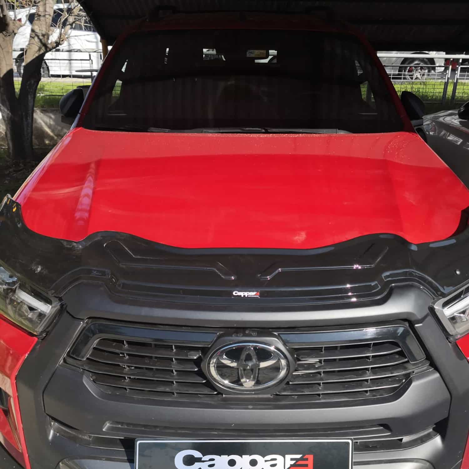 Toyota Hilux 2021- Yılı ve Sonrası Uyumlu Yarasa Kaput Rüzgarlığı - Görsel 10