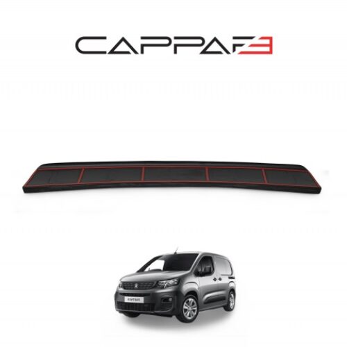 Peugeot Partner Tepee 2019 Yılı Ve Sonrası Uyumlu Arka Tampon Eşiği Parlak