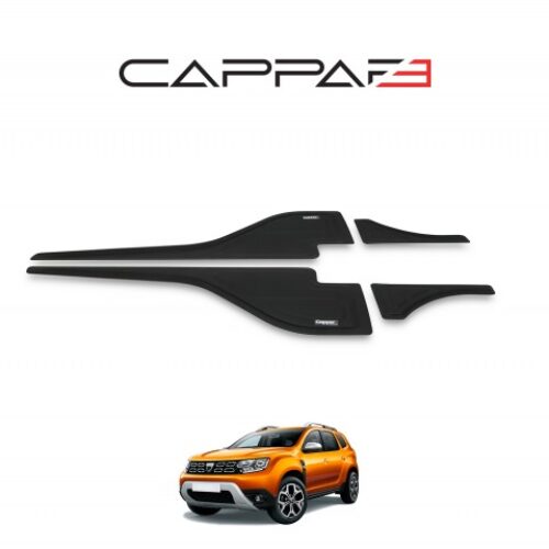 Dacia Duster 2018-2024 Yıl Aralığı Uyumlu Yarasa Kapı Kaplama 4 Parça