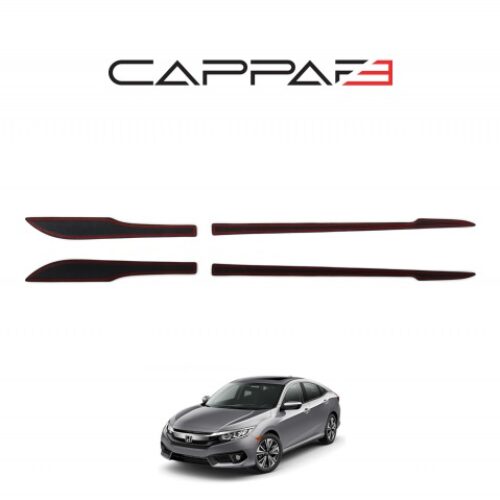 Honda Civic 2016- Yılı ve Sonrası Uyumlu Yan Kapı Alt Çıta 4 Parça