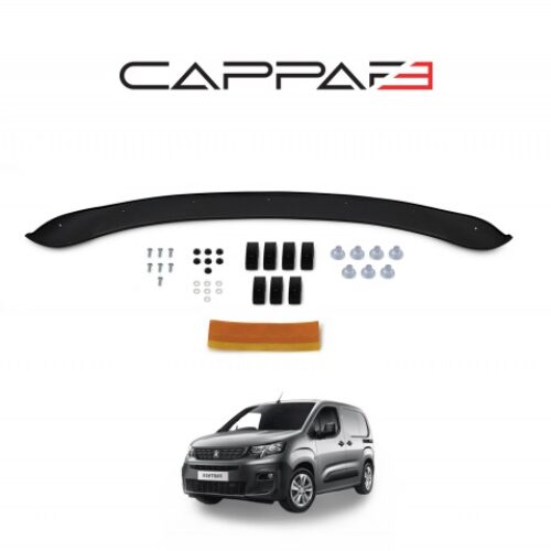 Peugeot Partner Tepee 2019 Yılı Ve Sonrası Uyumlu Ön Kaput Rüzgarlığı 3mm