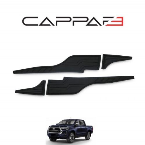Toyota Hilux 2015-2020 Yıl Aralığı Uyumlu Yarasa Kapı Kaplama 4 Parça